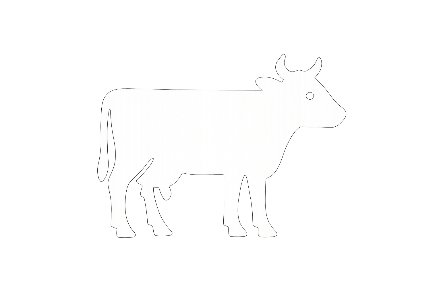 solid white color facing to the right